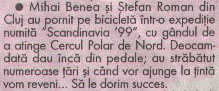 Romania Liberă, 14 august 1999