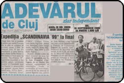 Adevărul de Cluj, 16 septembrie 1999